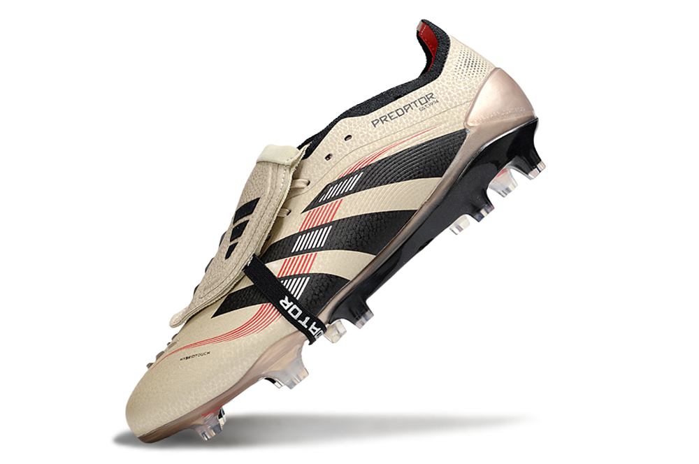 Predator Elite FT FG - Gold/Black/Red