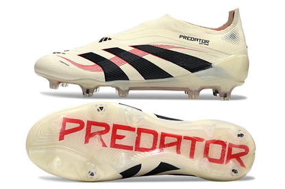 Predator Elite LL FG Beige/Red